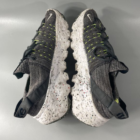 Nike Space Hippie 04 CZ6398 010 Black/Volt-White New Men's Size 8.5 - Picture 8 of 14